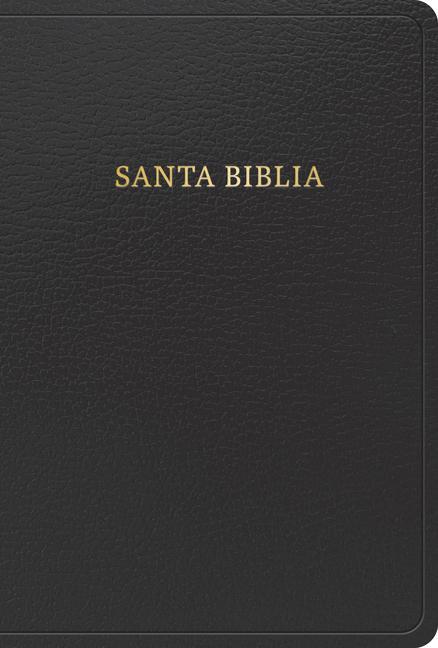 Книга Rvr 1960 Biblia Letra Grande Tama?o Manual, Negro, Imitación Piel (Edición 2023) 