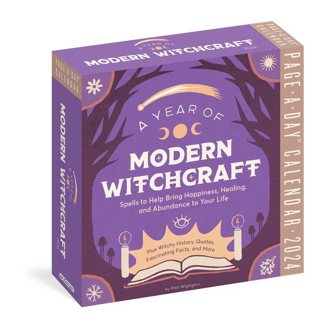 Calendar / Agendă A Year of Modern Witchcraft Page-A-Day Calendar 2024 Workman Calendars
