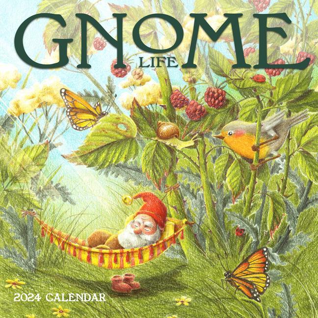 Kalendarz/Pamiętnik Gnome Life Wall Calendar 2024 