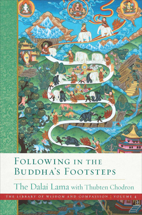 Kniha Following in the Buddha's Footsteps Thubten Chodron