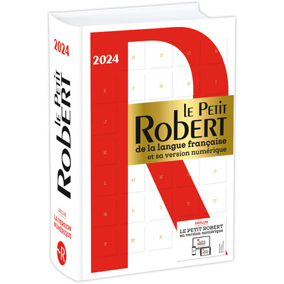 Carte Le Petit Robert de la langue française et sa version numérique - 2024 