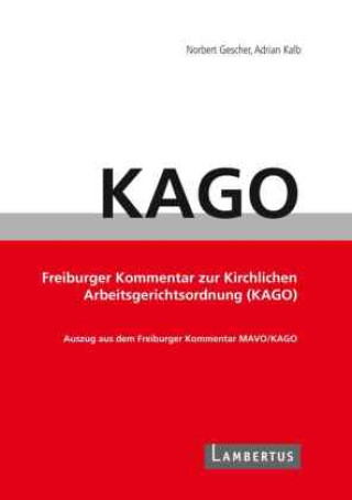 Kniha KAGO-Kommentar Claudia Tiggelbeck