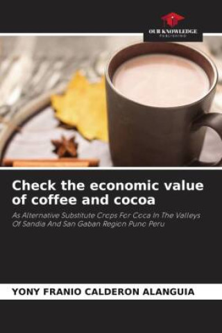 Kniha Check the economic value of coffee and cocoa 