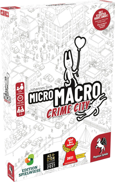 Hra/Hračka MicroMacro: Crime City (Edition Spielwiese) (English Edition) 