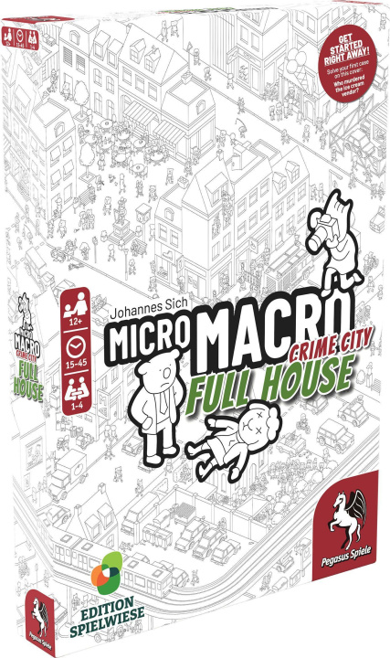Hra/Hračka MicroMacro: Crime City 2 - Full House (Edition Spielwiese) (English Edition) 