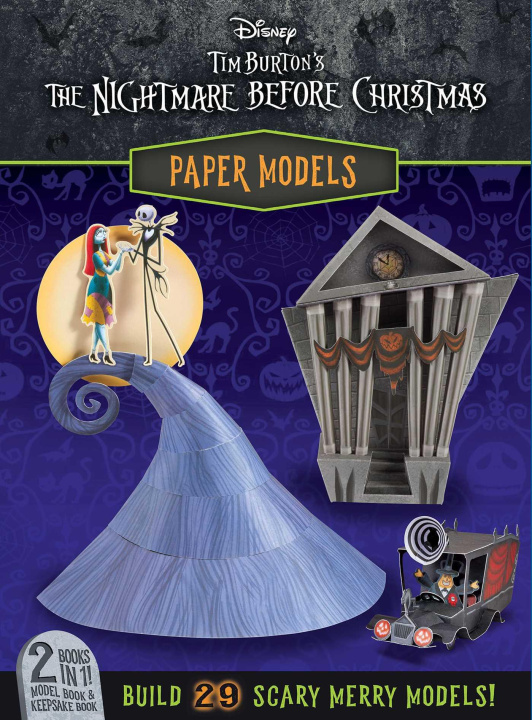 Carte Disney: Tim Burton's the Nightmare Before Christmas Paper Models 