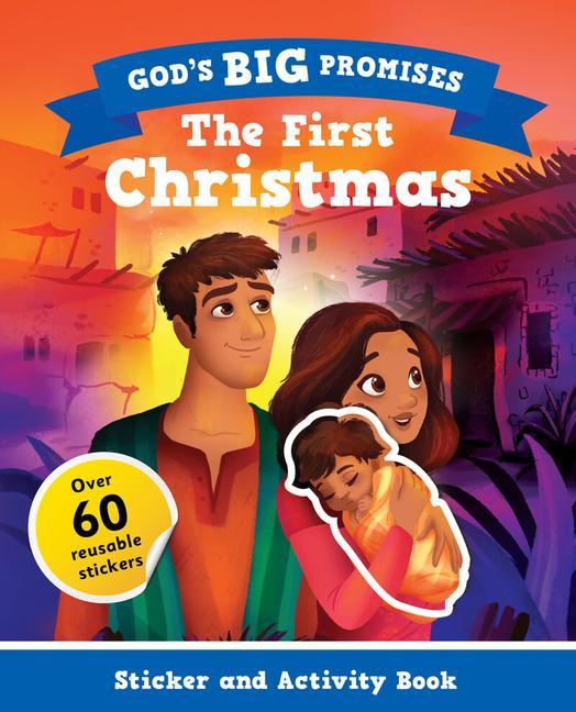 Kniha God's Big Promises Christmas Sticker and Activity Book 