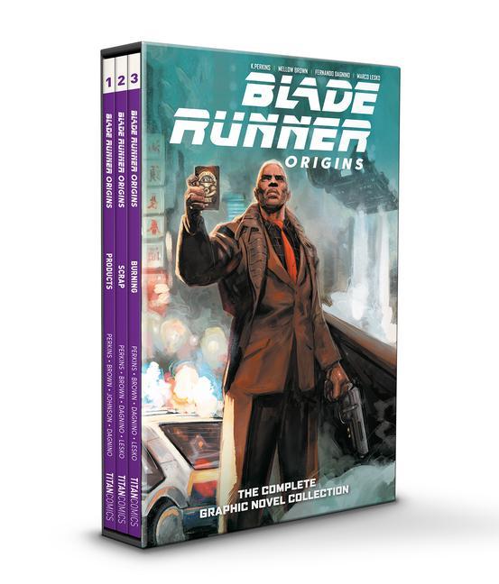 Kniha Blade Runner Origins 1-3 Boxed Set Melllow Brown