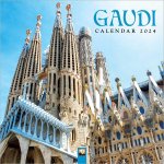 Календар/тефтер Gaudí Wall Calendar 2024 (Art Calendar) 