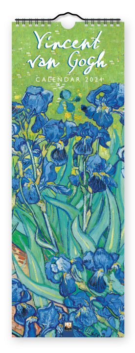 Календар/тефтер Vincent Van Gogh Slim Calendar 2024 (Art Calendar) 