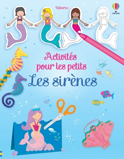 Kniha Les sirènes - Activités pour les petits Leonie Pratt
