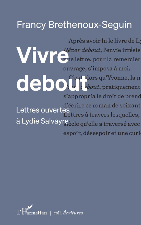 Knjiga Vivre debout Brethenoux-Seguin