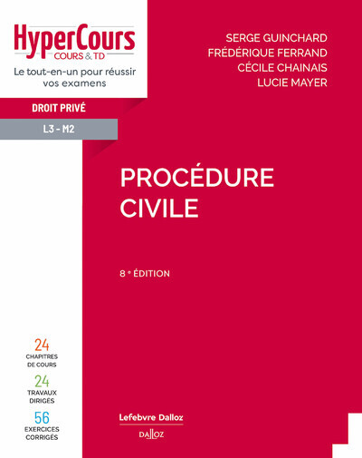 Könyv Procédure civile. 8e éd. Serge Guinchard