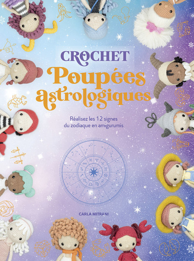 Kniha Poupées astrologiques - crochet Carla Mitrani