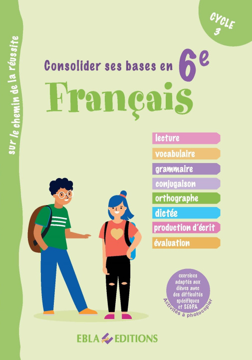 Kniha Consolider ses bases en Français en 6ème Hamdi
