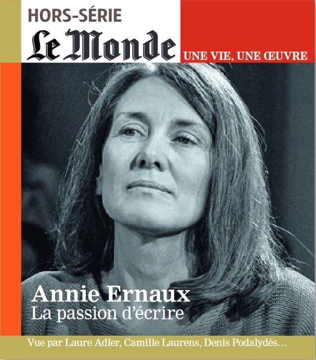 Carte Le Monde HS Une vie/une oeuvre n°56 : Annie Ernaux - avril 2023 