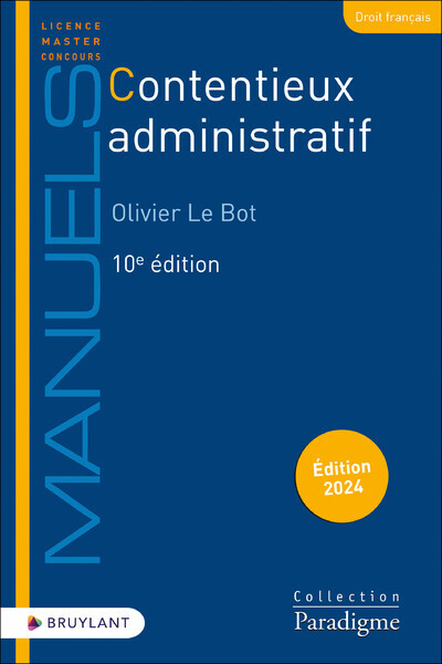 Kniha Contentieux administratif Olivier Le Bot