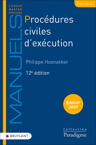 Knjiga Procédures civiles d'exécution Philippe Hoonakker