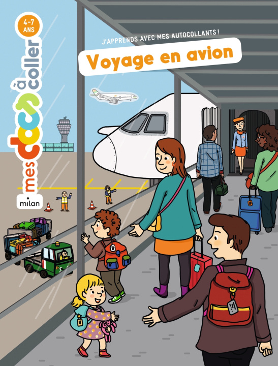 Carte Voyage en avion Stéphanie Ledu