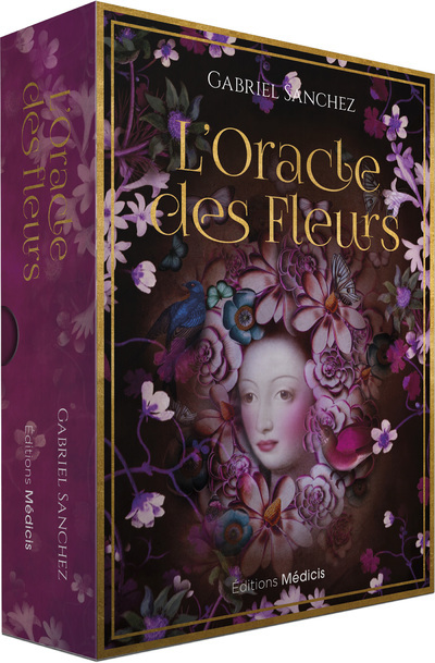 Kniha L'Oracle des fleurs Gabriel Sanchez
