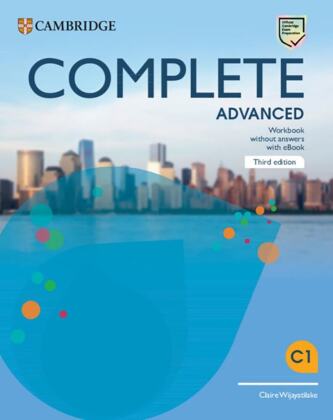 Książka Complete Advanced. Third Edition. Workbook without Answers with eBook 