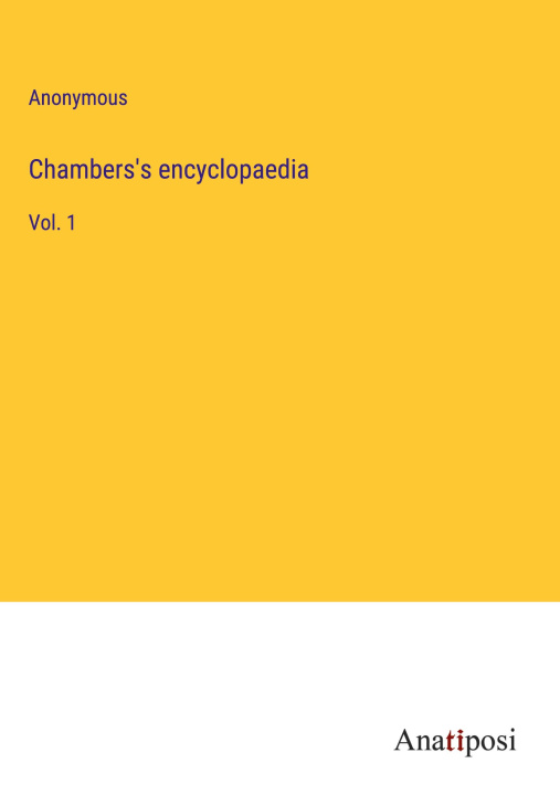 Knjiga Chambers's encyclopaedia Anonymous