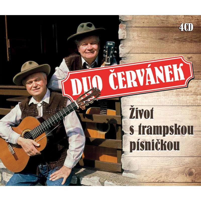 Audio Duo Červánek: Život s trampskou písničkou - kolekce 4 CD Červánek Duo