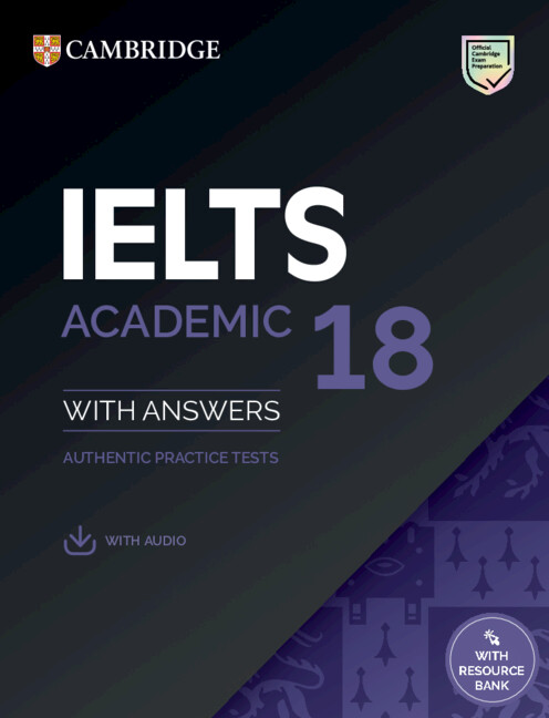 Knjiga IELTS 18 Academic Student's Book with Answers with Audio with Resource Bank 