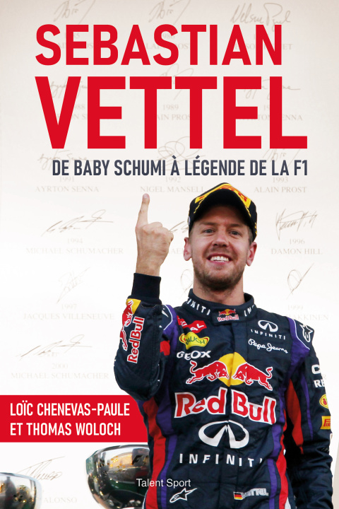 Книга Sebastian Vettel Loïc Chenevas-Paule