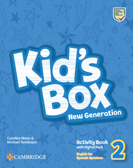 Könyv Kid's Box New Generation Level 2 Activity Book with Home Booklet and Digital Pack English for Spanish Speakers Caroline Nixon