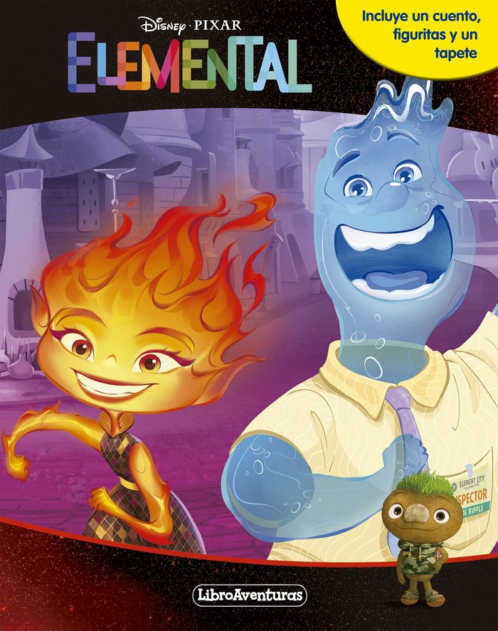 Kniha ELEMENTAL. LIBROAVENTURAS Disney