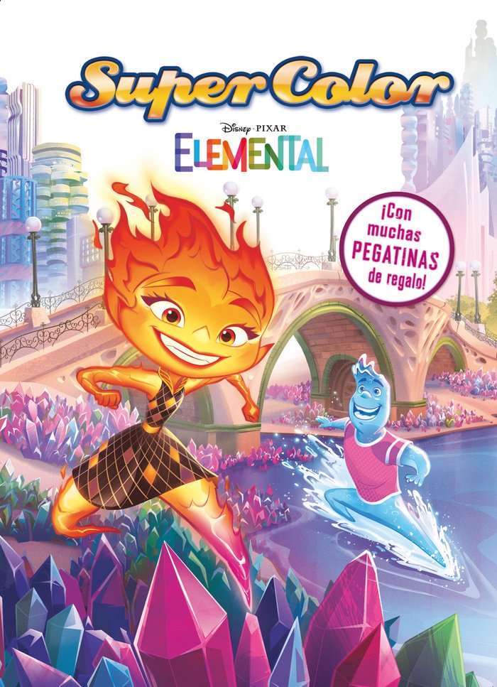 Kniha ELEMENTAL. SUPERCOLOR Disney