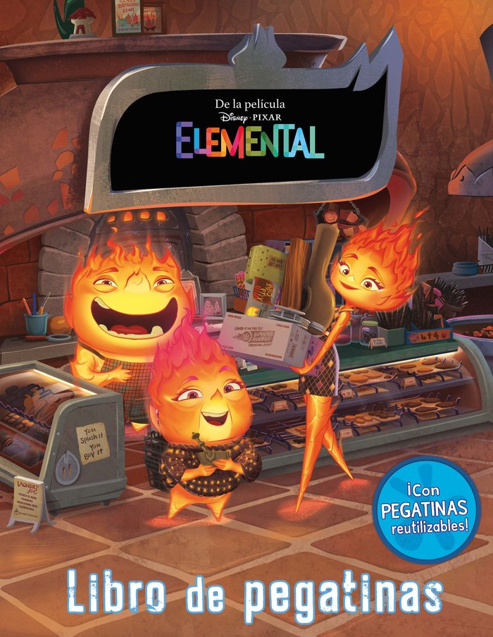 Kniha ELEMENTAL. LIBRO DE PEGATINAS Disney