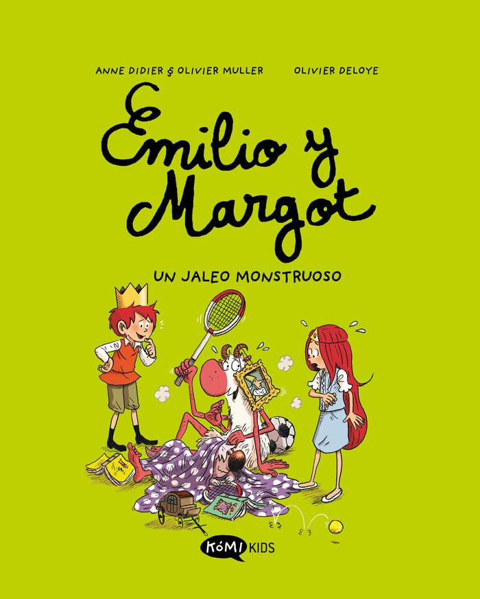 Kniha EMILIO Y MARGOT 3 UN JALEO MONSTRUOSO DIDIER