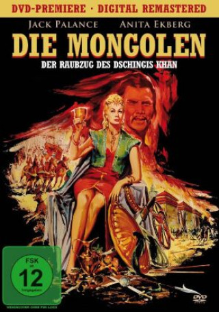 Filmek Die Mongolen, 1 DVD (Uncut Kinofassung remastered) André De Toth