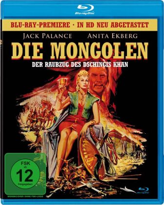 Wideo Die Mongolen, 1 Blu-ray (Uncut Kinofassung in HD) André De Toth