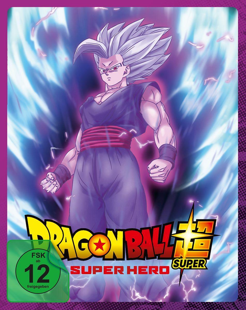 Видео Dragon Ball Super: Super Hero - The Movie - Blu-ray - Limited Edition (Steelbook)) 