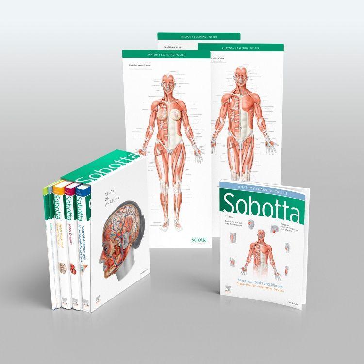 Kniha Sobotta Atlas of Anatomy, Package, 17th ed., English/Latin Jens Waschke