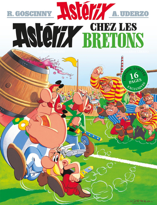 Carte Astérix - Astérix chez les bretons - n°8 - Édition spéciale René Goscinny