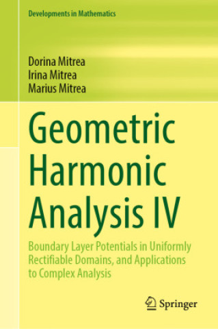 Buch Geometric Harmonic Analysis IV Dorina Mitrea