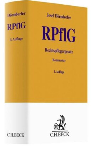 Libro Rechtspflegergesetz Josef Dörndorfer