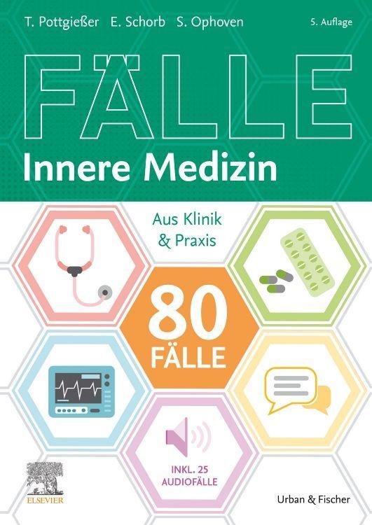 Könyv 80 Fälle Innere Medizin Torben Pottgießer