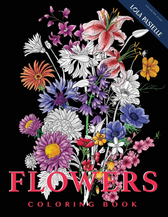 Книга FLOWERS - Coloring Book 