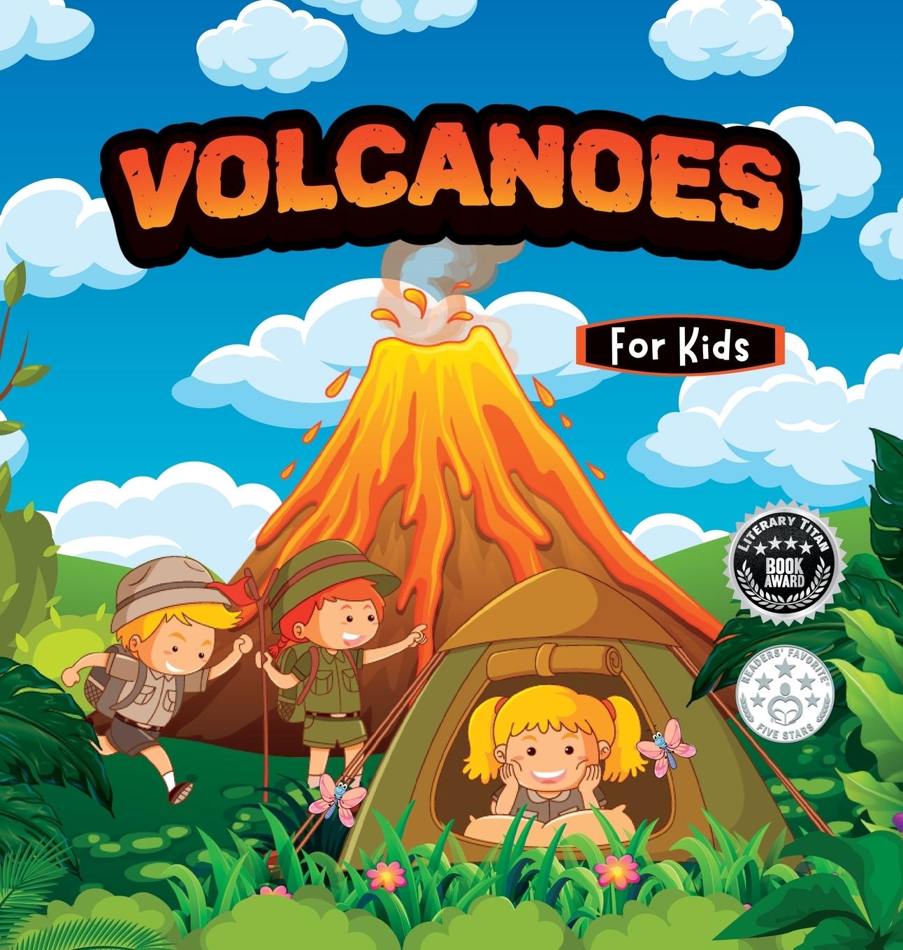 Carte Volcanoes For kids 