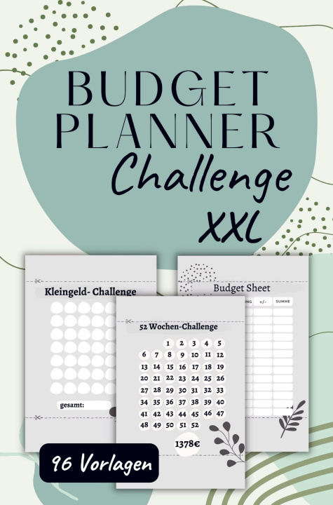 Kniha Budget Planner Challenge XXL Sophie M. Keil