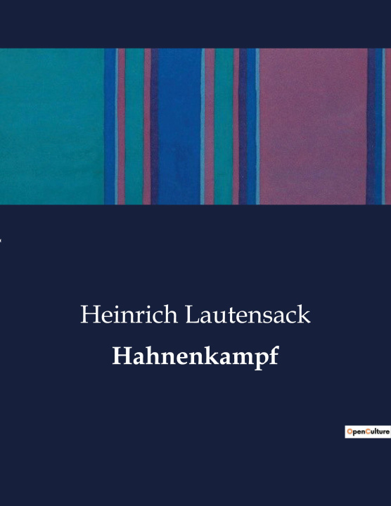 Knjiga Hahnenkampf Lautensack hein
