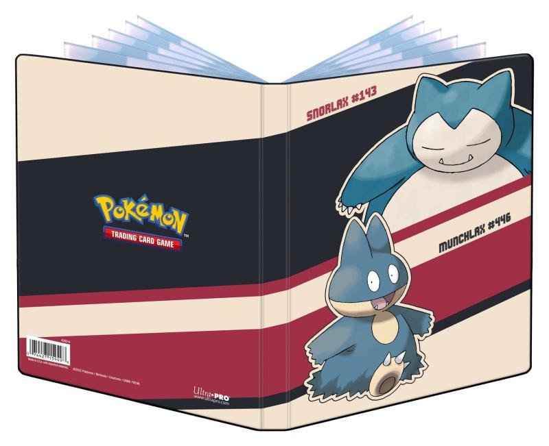 Hra/Hračka Pokémon: A5 album na 80 karet - Snorlax and Munchlax 