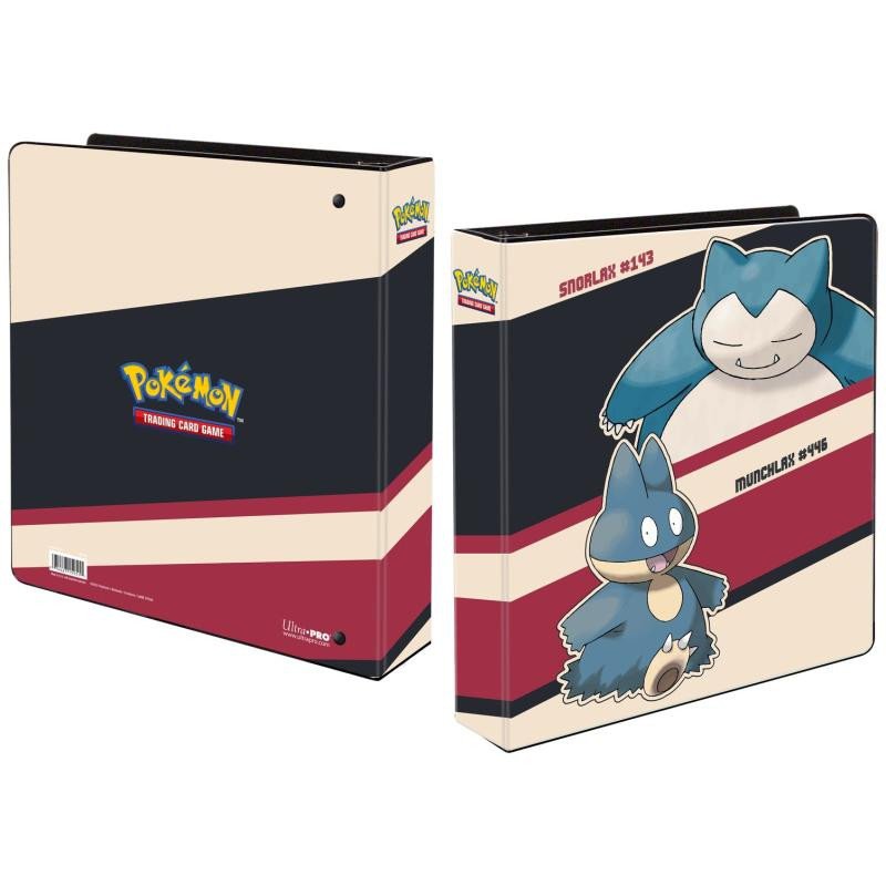 Játék Pokémon: Kroužkové album na stránkové obaly 25 x 31,5 cm - Snorlax and Munchlax 