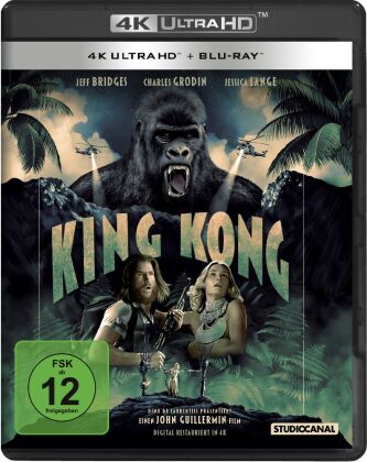 Видео King Kong, 1 4K UHD-Blu-ray + 1 Blu-ray (Special Edition) John Guillermin
