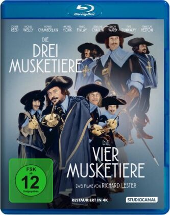 Filmek Die Musketiere - Einer für Alle - Alle für einen!, 2 Blu-ray Richard Lester